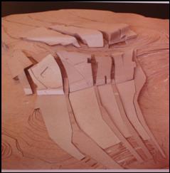 The proposed design for the Cidade da Cultura construction