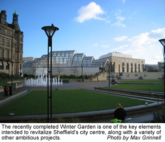 Winter Garden at Sheffield, UK