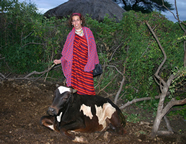 Mara Goldman in Tanzania